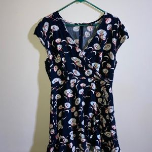 Jcrew wrap dress size 14